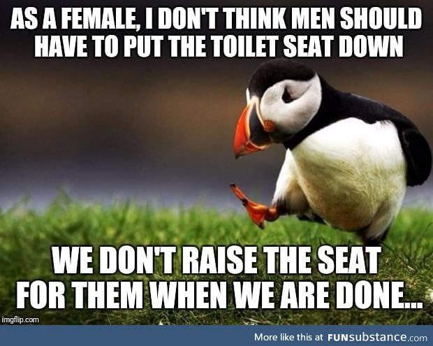 No one wants to touch a toilet seat