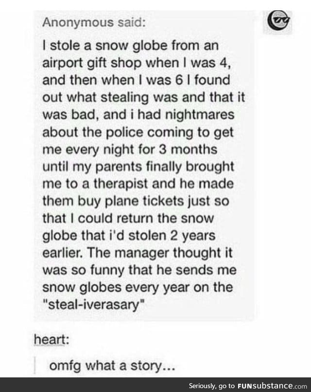 Snow globes