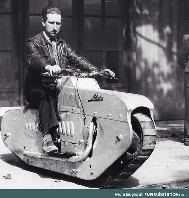 Now THAT is a manly motorcycle!