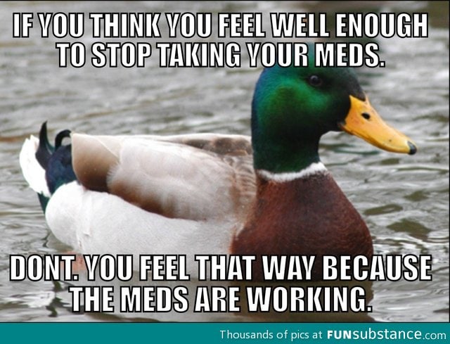 If you feel unwell