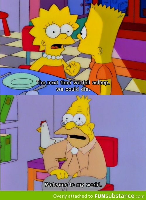 This will forever be my favorite simpsons line