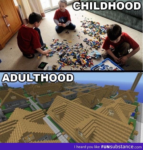 Childhood to adulthood