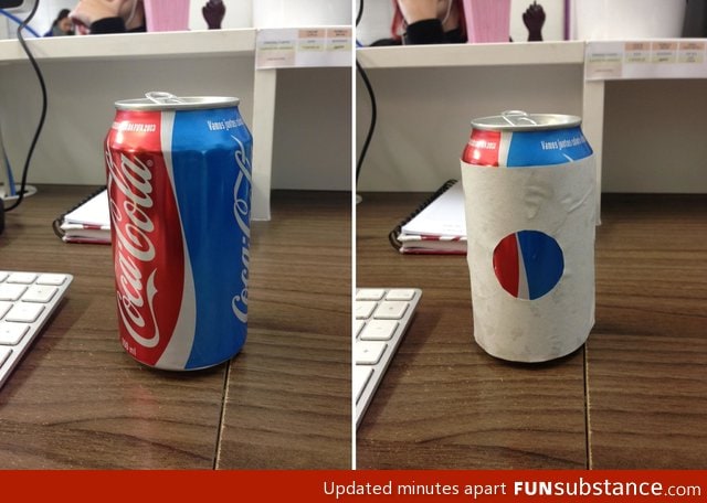 I don't think coca-cola will like this