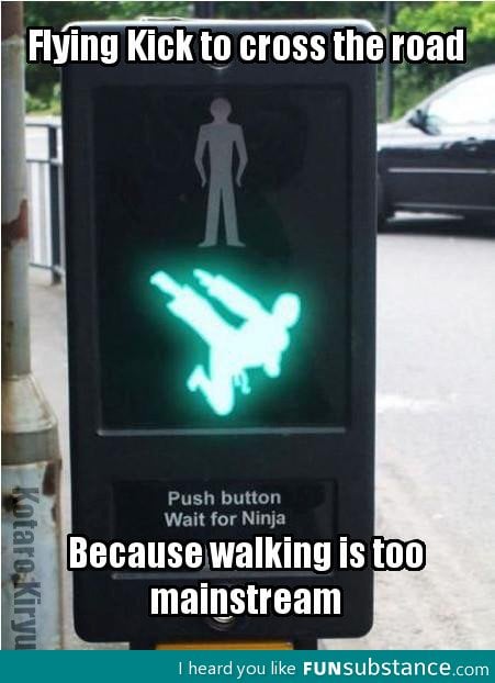 Pedestrian signal level: japan