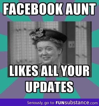 Facebook aunt