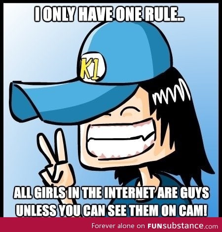 I always assume everyone on the Internet is a guy