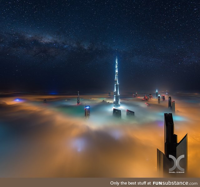 Dubai and The Milky Way