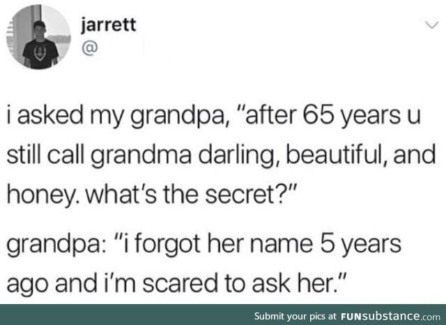 Beautiful grandma