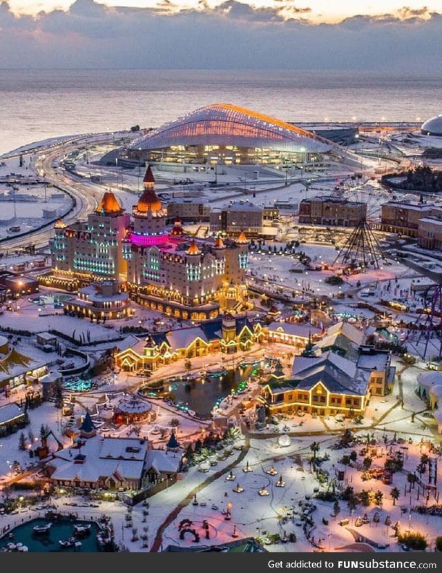 Sochi, Russia is the ultimate Christmas town