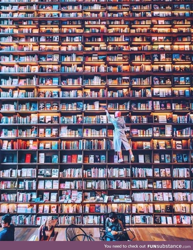 The majestic bookstore, osaka, japan
