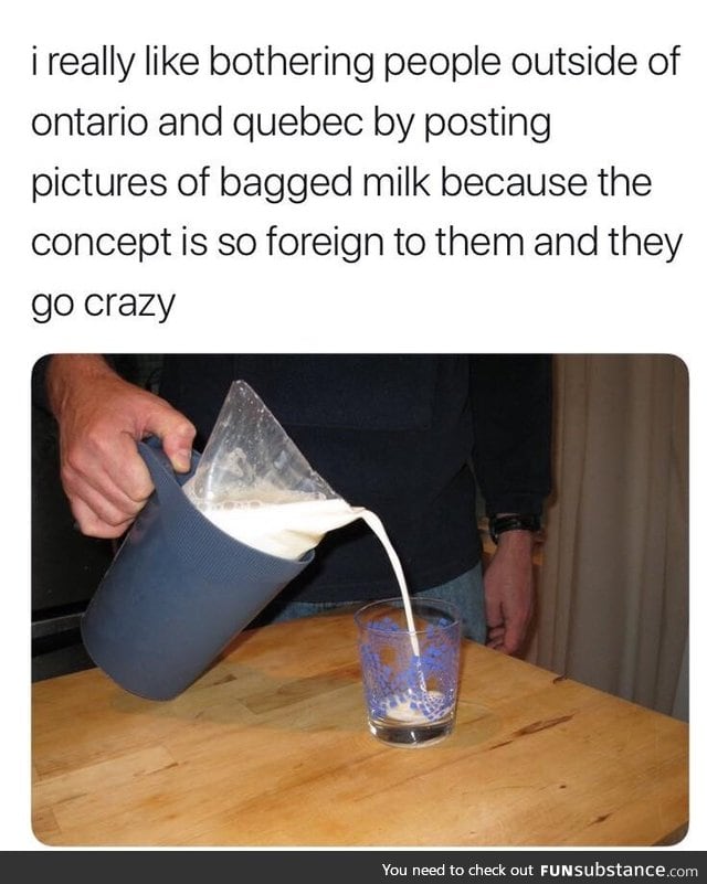 I thought the bag was used Canada wide