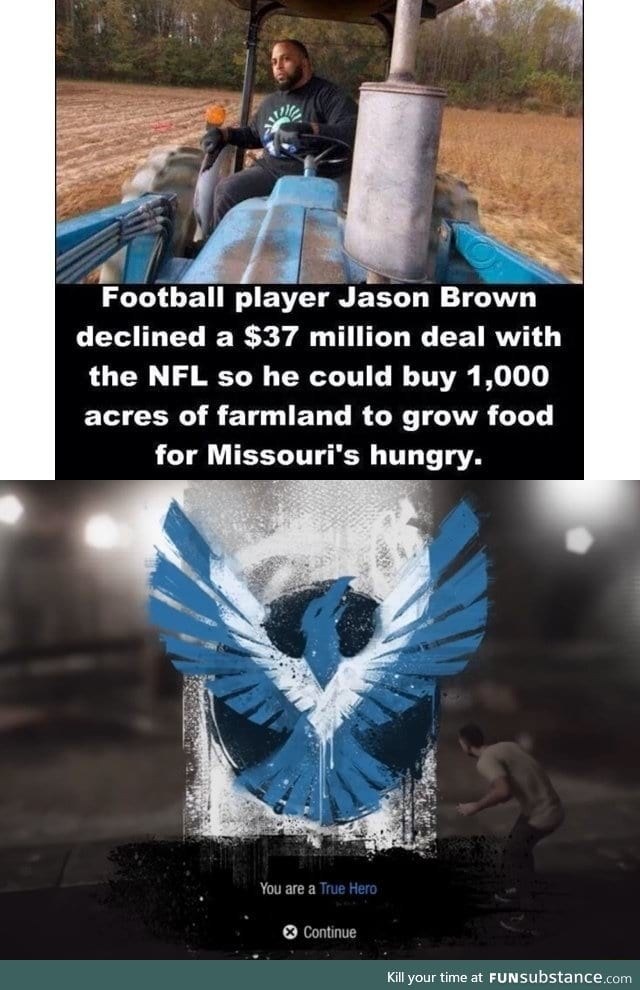 Good guy Jason Brown