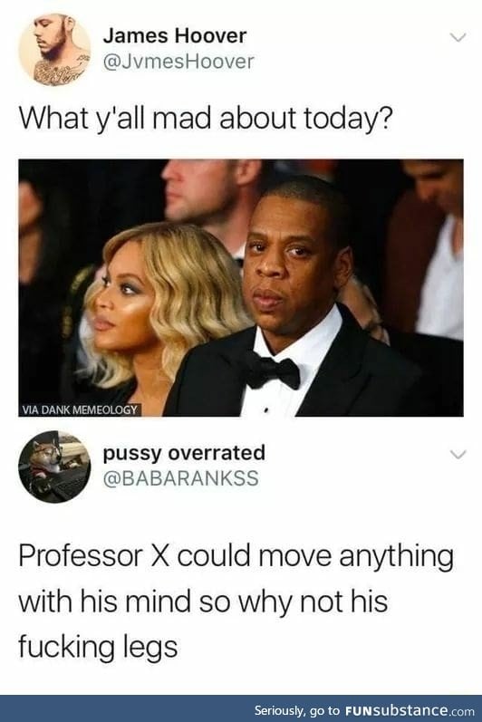 Professor X could walk