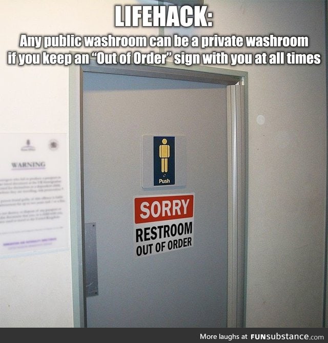 The greatest lifehack ever