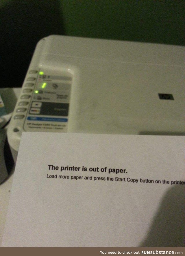 ... But I only needed one sheet!