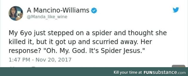 Immortal spider