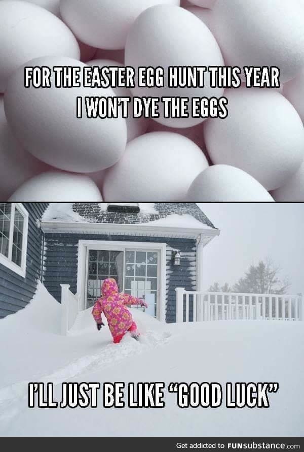 Easter for the North East this year