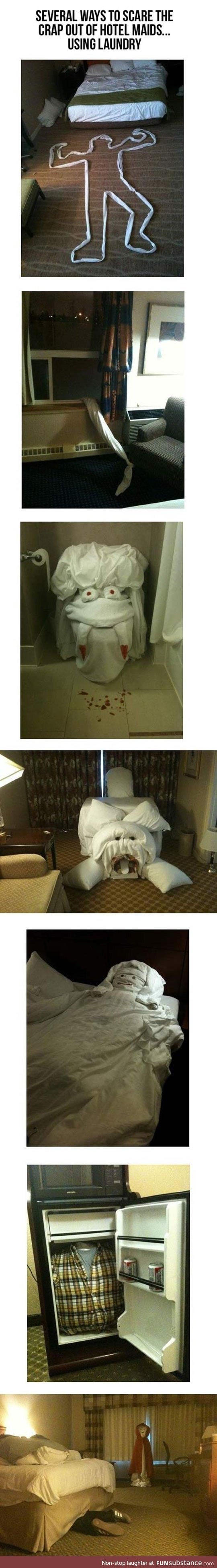 Before you leave your hotel room