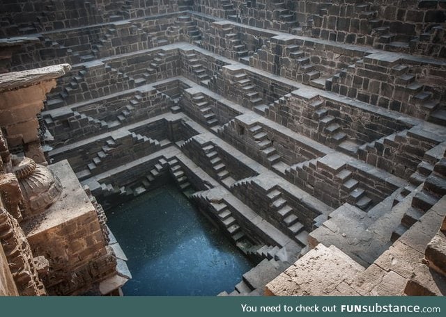 1,900 year old stepwell in India