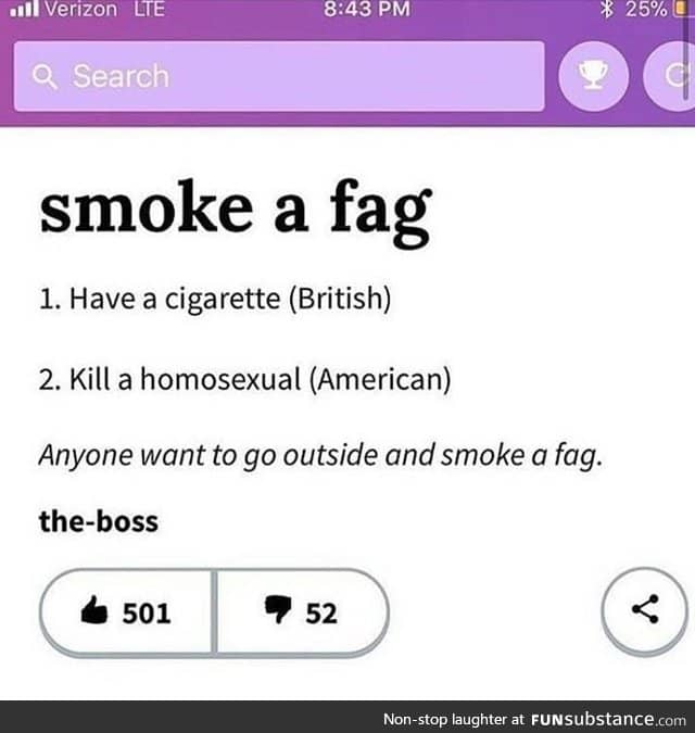 Smoke a Fag