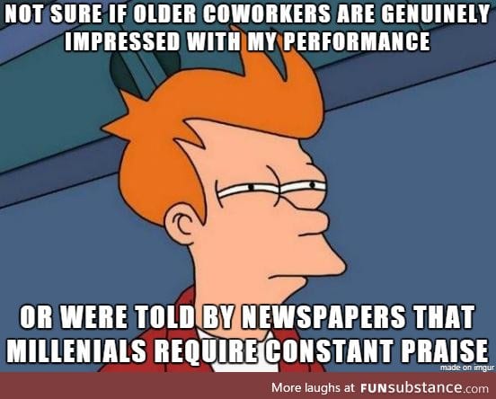 Not Millennials fault