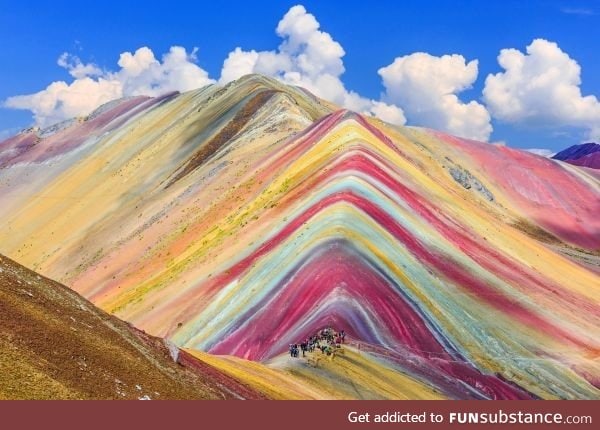 Painted mountains, Peru