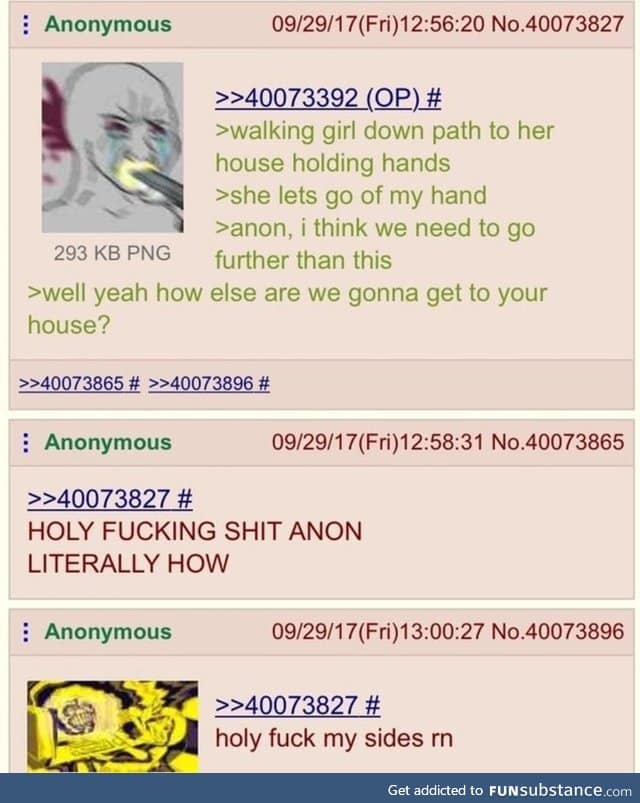 Anon is a super autist