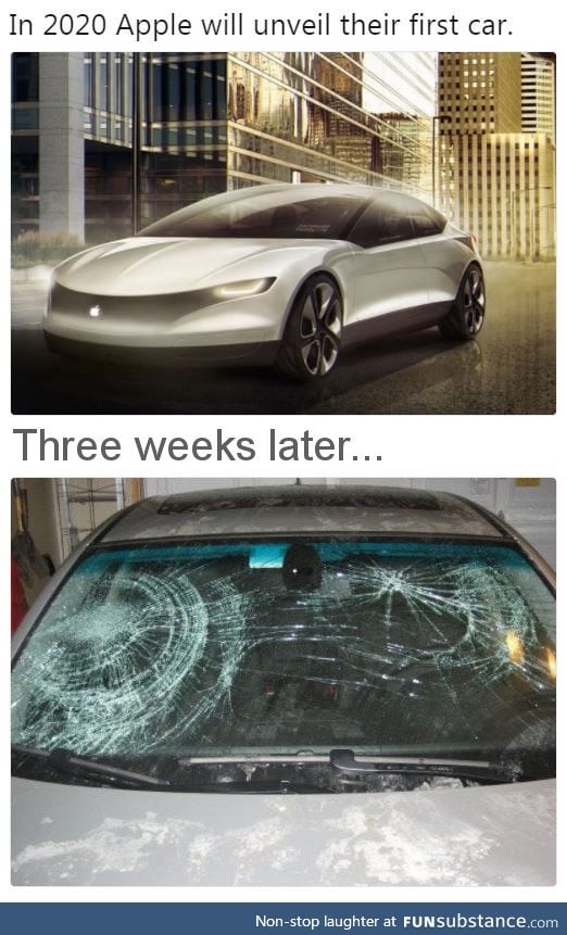 Apple Car, three weeks after it gets unveiled