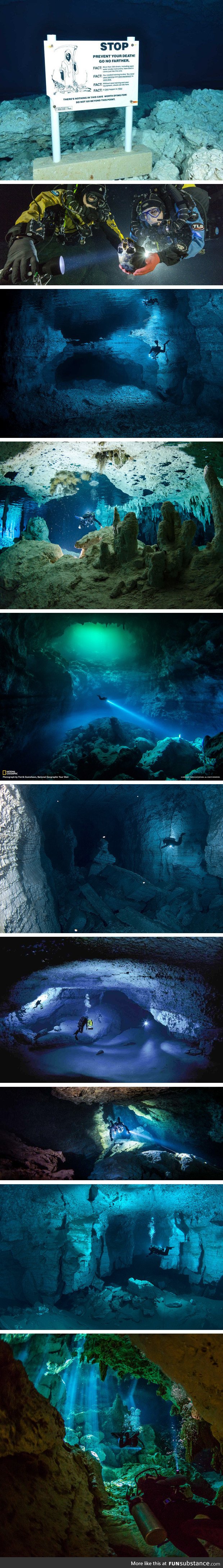Below the surface of the Earth