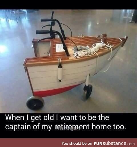 When I get old