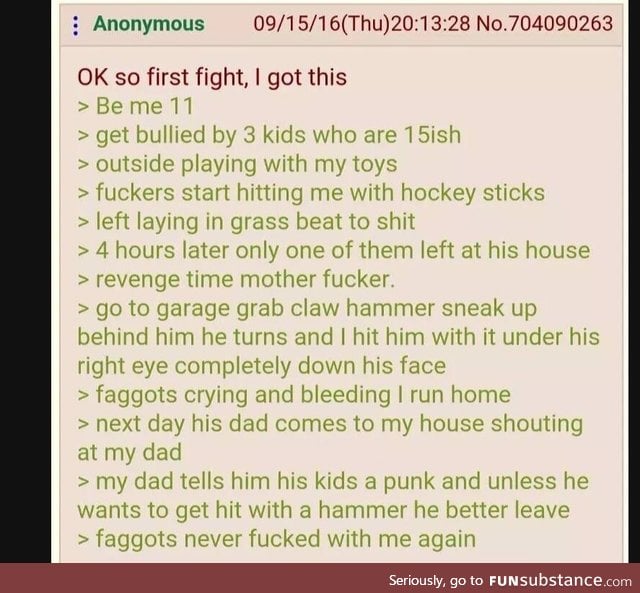 Anon fights bullies