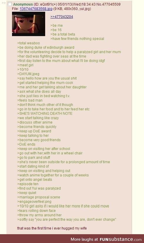 Anon meets his wife