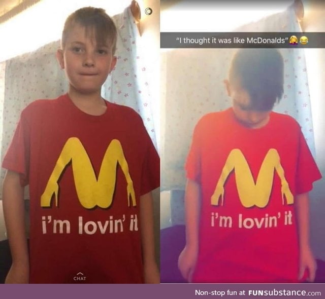 This mum 'accidentally' sent son to school in this T-shirt