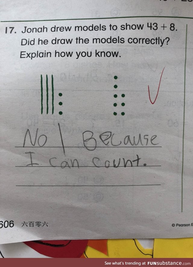 My child’s homework