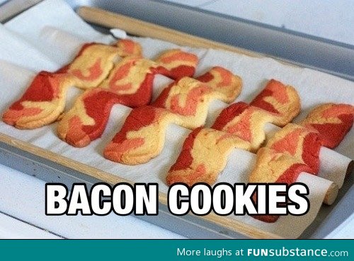 Bacon cookies