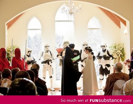 Star wars wedding