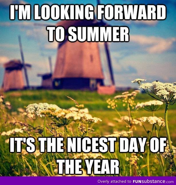 Summer in the netherlands