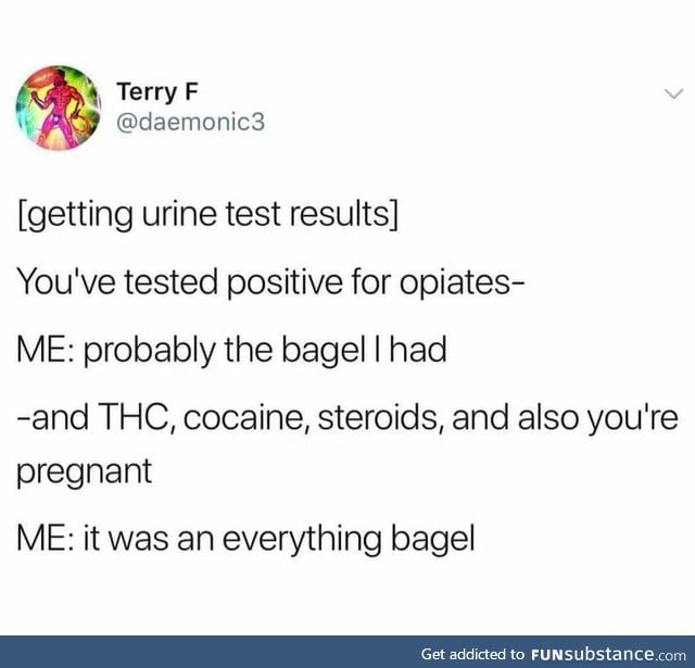 Must be the bagel