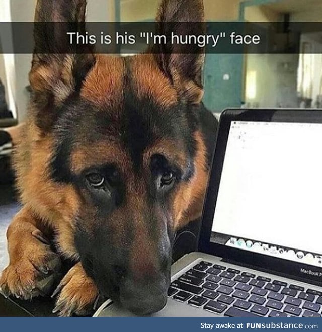 Hungry face
