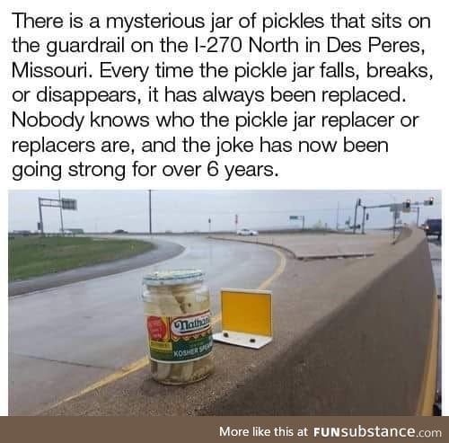 The mysterious pickle jar