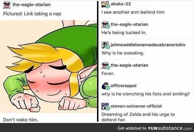 Sleep tight, Link