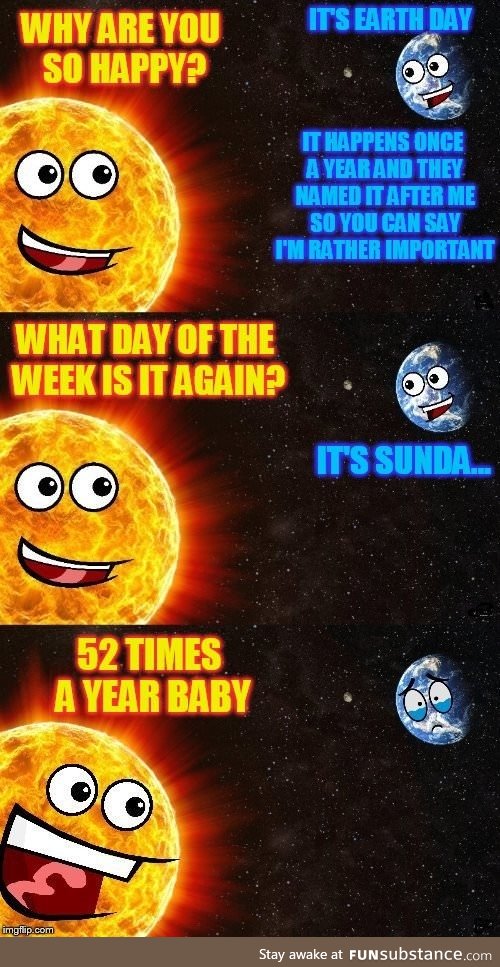 The Sun gives Earth life, but also sadness