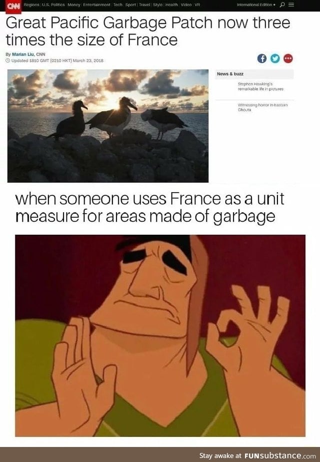 France for garbage