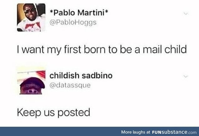 Mail child