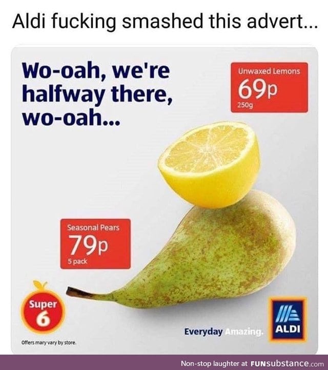 Lemon on a Pear