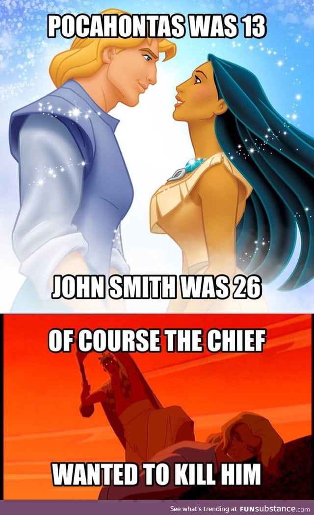 John Smith was savage