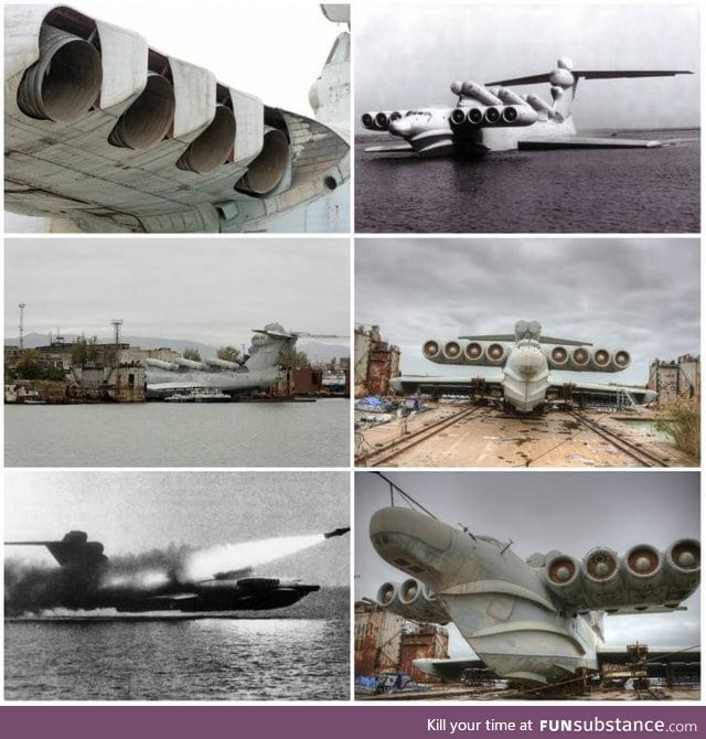 "The Caspian Sea Monster" was built for the sole purpose of destroying aircraft carrier