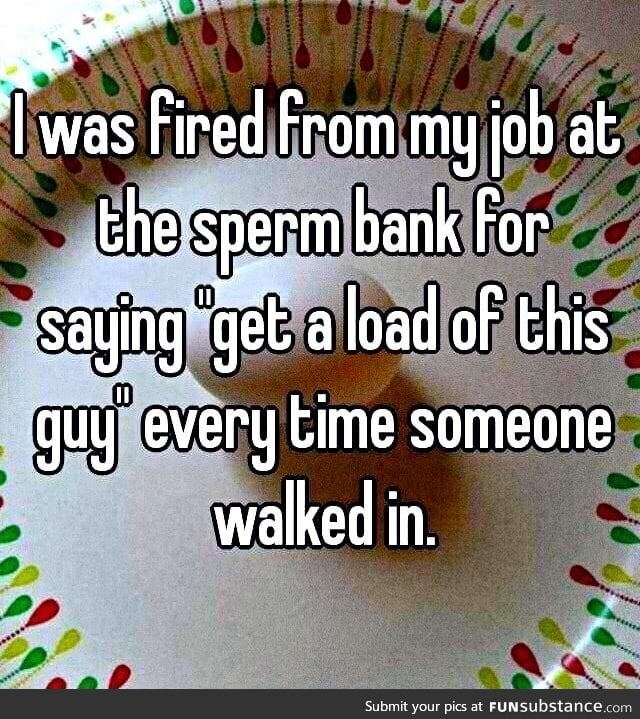 Working at the sperm back