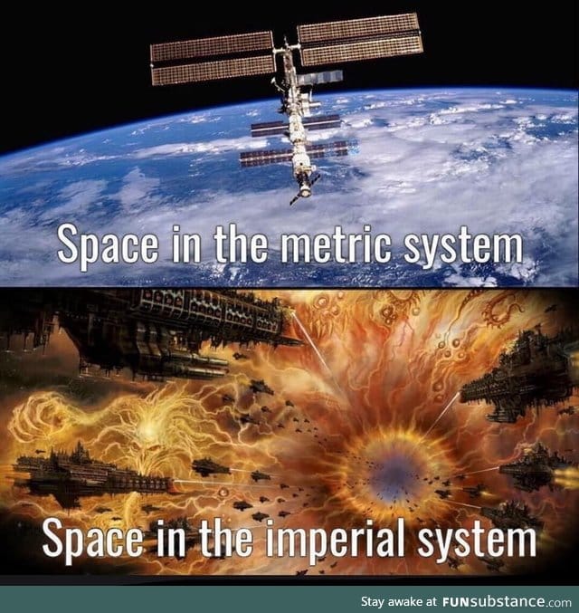 The only time the imperial system is cool