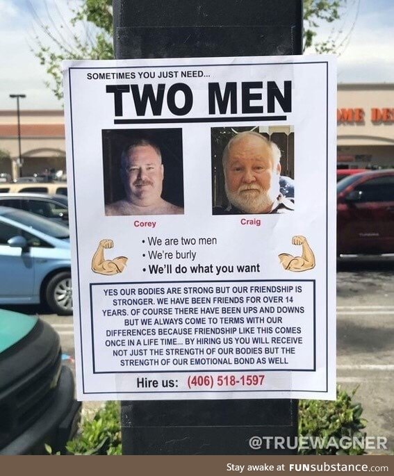 2 strong men